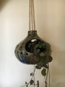 planten hanger gedraaid opde draaischijf
